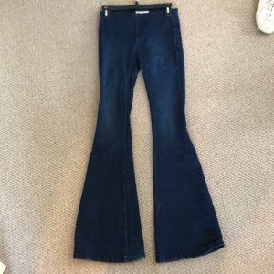 FREE PEOPLE flare jeans sz 24